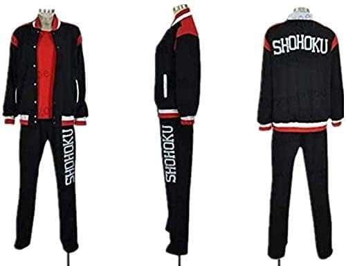 Amazon Syq Comp スラムダンク 流川楓 三井寿風 湘北 ジャージ コスプレ衣装 コスプレ服 文化祭 ハロウイーン パーティー 変装 男 M コスプレ 仮装 通販