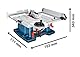 Bosch Professional Tischkreissäge GTS 10 XC (Sägeblatt-Ø: 254 mm, Sägeblattbohr-Ø: 30mm inkl. Absaugadapter, Parallelanschlag, Schiebestock, Winkelanschlag, Aufbewahrung für Sägeblatt)