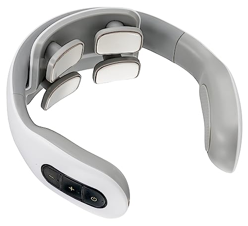 Massaggiatore Cervicale Collo, Elettrico Riscaldante Portatile - 6 Modalità di Massaggio e 20...