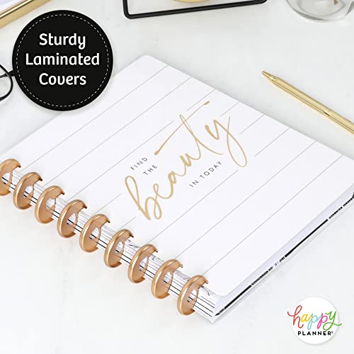 Happy Planner 2023 Daily Planner and Calendar, 12-Month Daily, Weekly, and Monthly Planner, Jan. 2023–Dec. 2023, Vertical Layout, Gold & Black Theme, Classic Size, 7 Inches by 9 1/4 Inches - Thumbnail 7
