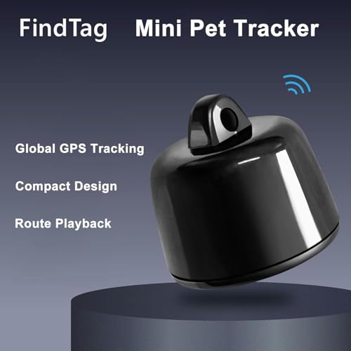 GPS Tracker Katze Hund, Haustierortungsgerät für Hund Katzen,Weltweite Standortverfolgung, Gepäckortung, Ortungsgerät für Haustiere und Gegenstände.