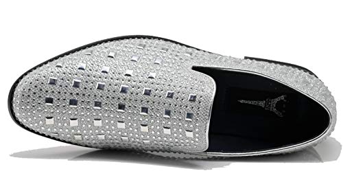 SPK11 Men's Vintage Fashion Rhinestone Designer Dress Loafers Slip On Shoes Classic Tuxedo Dress Shoes4