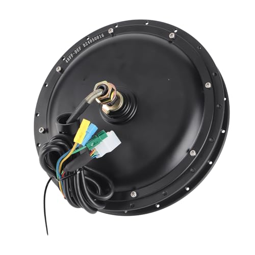 Hiraith Kit de Conversión de Bicicleta Eléctrica sin Escobillas, 1000W, para Entusiastas del Bricolaje, Motor de Rueda Delantera
