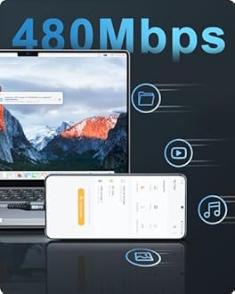 ZKAPOR USB C to USB C Cable 3M, Type C Cable 60W PD USB C Charger Lead Long USB Type C Fast Charging for iPhone 16/15 Pro Max, Samsung Galaxy S23 /S22, Pad Pro, Air, Huawei P40 /Mate, Pixel -Grey