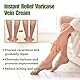 Krampfadern Creme Varicose Veins Cream, Natürliche Inhaltsstoffe Varicose Veins Treatment Beine Care Salbe, Verbesserung der Blutzirkulation Krampfadern und Besenreiser Entfernen