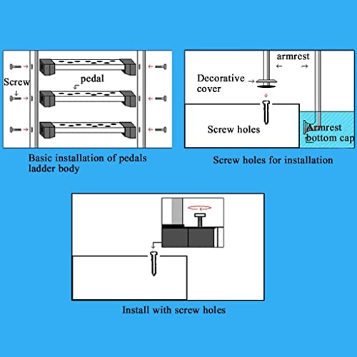 Escalera para piscina de acero inoxidable para piscina enterrada miniatura 7