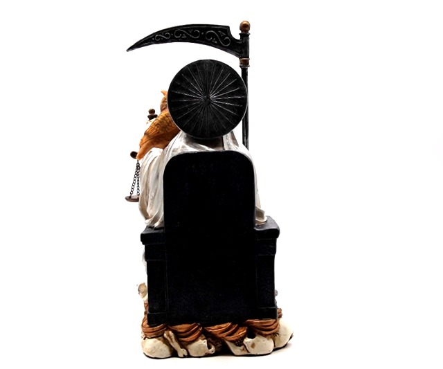 Estatua Santa Muerte RUSTIX en Resina, 9 in miniatura 7