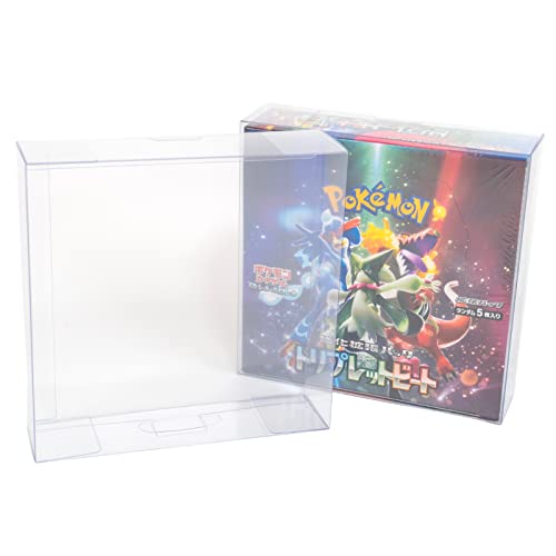 EYESRAIL Boxx Guardian ポケモンカードBOX用 ハードローダー UVカット コレクション 保管ケース (【10個】レギュラーBOX 2023年モデル)