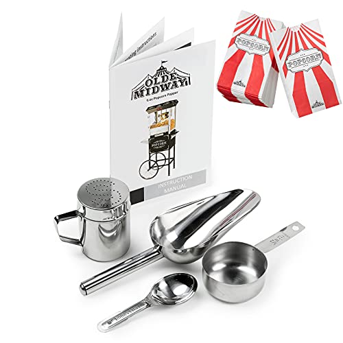 Commercial Popcorn Machine Vintage Style