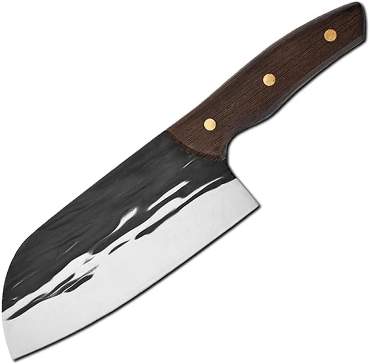 DAXXIN Meat Cleaver,Cleaver Knife, Hand Forged Kitchen Meat Cleaver Chef Slicing Knife Full Tang Fish Knife Vegetable Cutting Cooking Tools With Wood Hanld