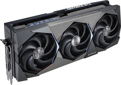 Image of msi Gaming RTX 5080 16G SUPRIM SOC Graphics Card (16GB GDDR7, 256-bit, Extreme Performance: 2760 MHz, DisplayPort x 3 2.1a, HDMI 2.1b, NVIDIA Blackwell Architecture)