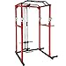 TecTake Power Cage Multifunzione Con Lat Machine | Doppia Sbarra Trazioni | Stazione Allenamento Completa Casa