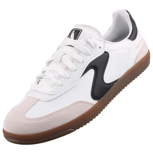 Skechers Hotshot Kickoff, Zapatillas Mujer, White, 36 EU