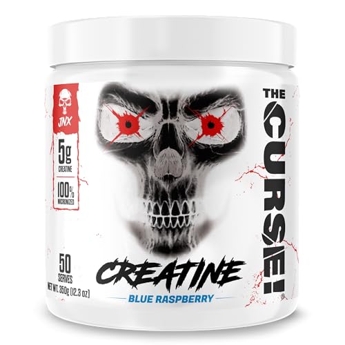 JNX SPORTS The Curse Micronized Creatine Monohydrate Blue Raspberry 350g