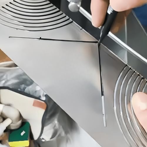 Wzenclave Angle & Arc Marking Tool Angle & Arc Marking Tool 2024 Adjustable Linear Arc Dual-Purpose Scriber, Parallel Line Drawing Tool for Metalworking, Engineering, Construction (1PC) - Image 3