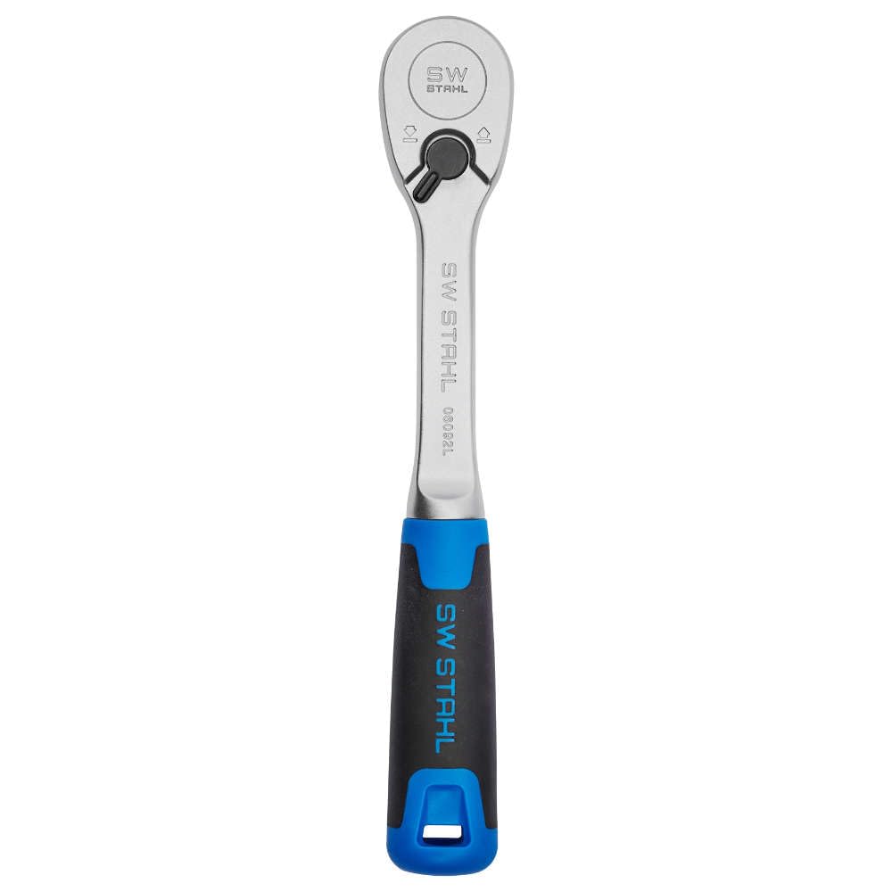 SW-Stahl 06092L Reversible Ratchet 1/2 Inch I High Torque 1075 Nm I Fine-Toothed with 90 Teeth