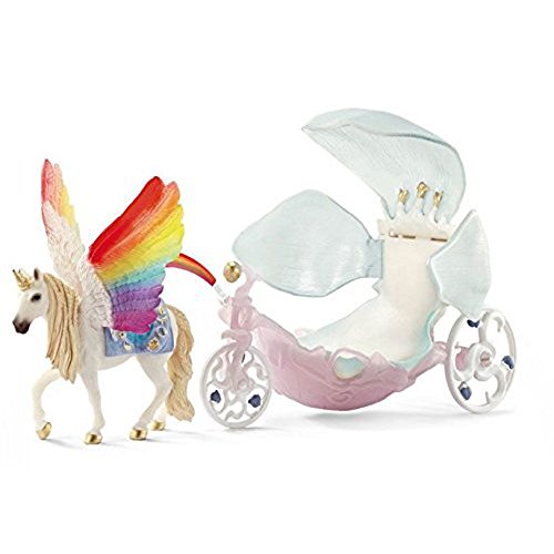 Preisvergleich Produktbild Schleich 42107 Regenbogenkutsche Elfen