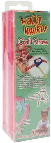 Wacky Whirly Straws 7.75 Inches