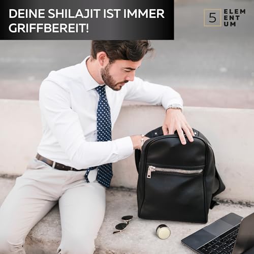 Shilajit Original Himalaya Für Männer – 82% Fulvinsäure 50g Premium Mumijo Shilajit Hochdosiert Aus Himalya Gebirge I Handernte Inkl. 500mg Dosierlöffel