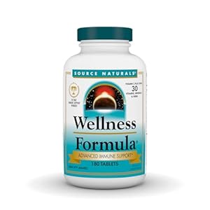 Source Naturals Wellness Formula Bio-Aligned Vitamins & Herbal Defense – Immune System Support Supplement & Immunity Booster* – 180 Tablets