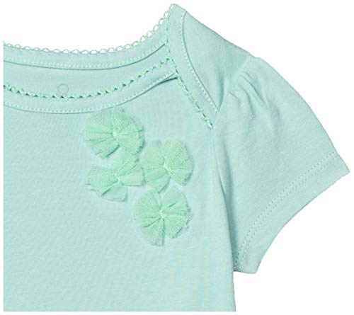 Image of Mothercare Solid Cotton Infant Girls T-Shirt (S21YA285-P)