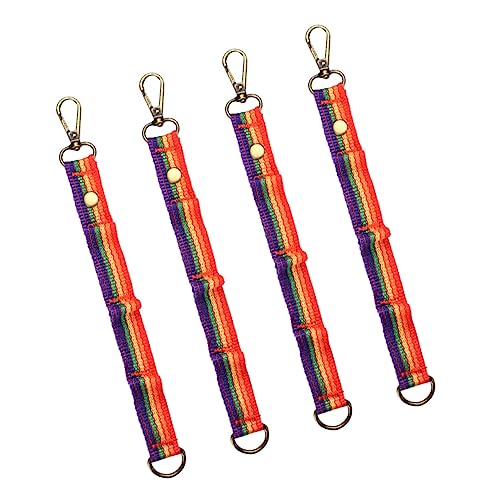 Toyvian 4Piezas Colgantes Coloridas para Camping Accesorios De Cadena De Margaritas para Acampar y Portátiles y Prácticos