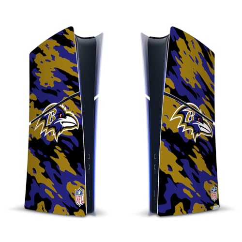 Skin Baltimore Ravens PS5 Slim Digital autocollant vinyle NFL par Head Case Designs