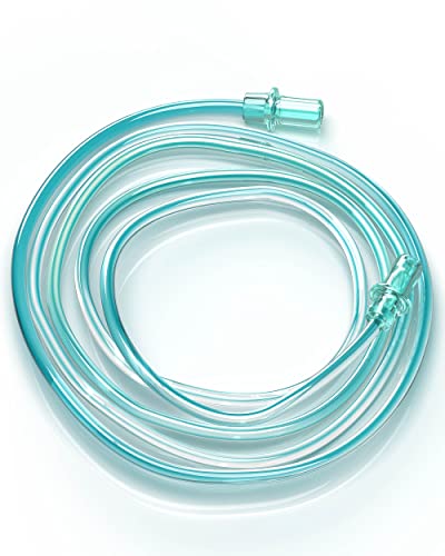 2M Sauerstoffschlauch Verbindungsschlauch, Mapeau O2 Schlauch für Atemtherapie- und Inhalationsgeräte Verlängerungsschlauch Maske, Nasenbrille (2 Meter)
