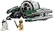 LEGO 75360 Star Wars Yoda's Jedi Starfighter Construction Toy for Boys and Girls, The Clone Wars Vehicle Set with Master Yoda Minifigure, Lightsaber and Droid R2-D2 Figure, Christmas Gift
