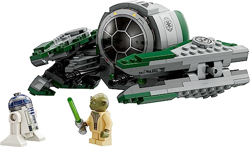 Image of LEGO Star Wars Yoda's Jedi Starfighter 75360 Building Toy Set (253 Pieces)