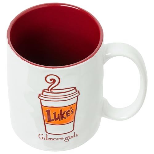 Tazón de cerámica con logo Luke 17oz Gilmore Girls miniatura 4