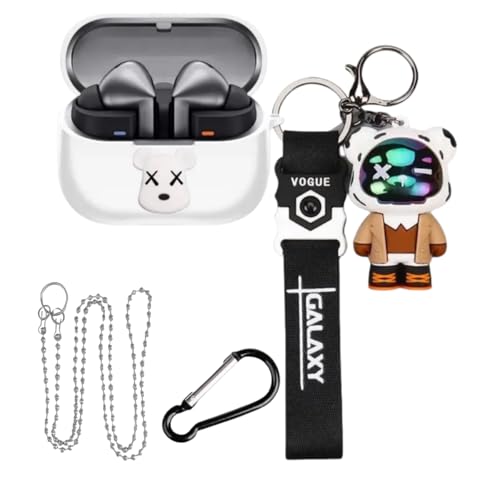 Galaxy Buds3 / Galaxy Buds3 Pro �Ή� �P�[�X �J�o�[ TPU�f�� �ی�P�[�X �����h�~ ���h�~ �ϏՌ� �h�� �h�o ������ �n���� ���킢�� ���� �[�d�֗� �S�ʕی� �ی�J�o�[ �C���z���P�[�X �L�[�`�F�[���t�� Galax