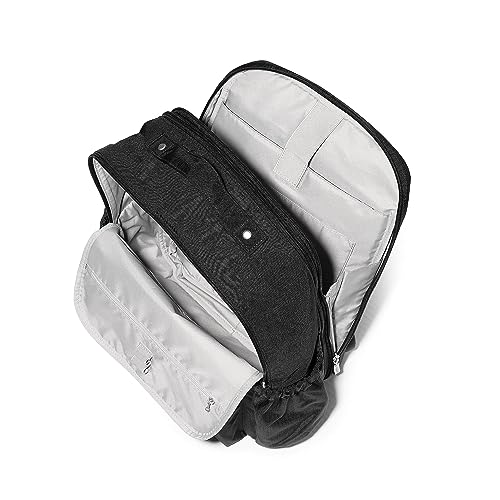 Image of Baggallini Women's Tribeca Expandable Laptop Backpack, Black