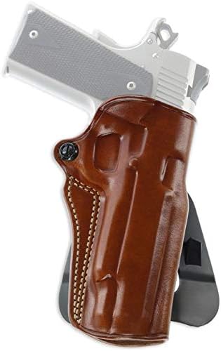 Holsters SM2-226 Speed Master 2.0 Paddle/Belt Leather Holster Compatible with Glock 19 Gen 1-5, Right Hand