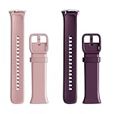 High Quality Materials: The quality soft silicone used to make these WalkerFit sport watch bands offers a pleasant feel and can help avoid skin rashes. The watch's strap is comfortable, long-lasting, and stain-resistant. It is also fully unburdening to wear on the wrist.