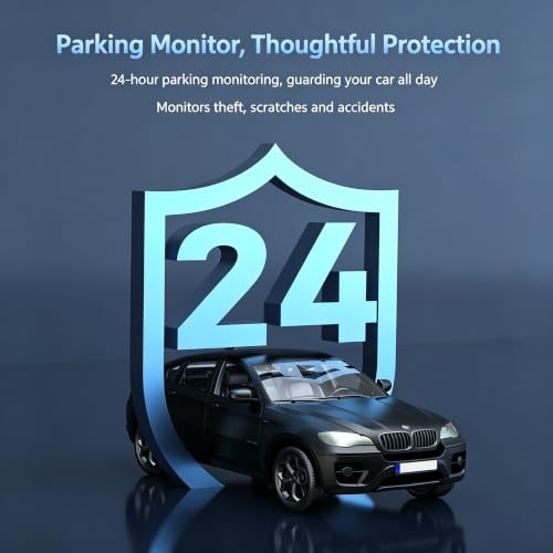 VANTREEGAO 3-Inch 1080P HD Dash Cam for Cars, Wide-Angle Driving Recorder with Night Vision, Loop Recording (Black) - image 3
