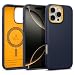 Produktbild Caseology Nano Pop Mag für iPhone 16 Pro Hülle [Weiches und staubfreies Material] Magnetischer Fallschutz in Militärqualität mit seitlichem Griffmuster, Schutzhülle für iPhone 16 Pro  Blueberry Navy