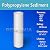 50 Micron Sediment Water Filter Cartridge 10"x 2.5", Four Layers of Filtration, Removes Sand, Dirt, Silt, Rust, Made from Polypropylene for any RO Units or Whole House Water Filtration Systems 6 Pack
