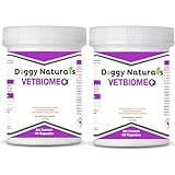 Vetbiome Plus High Potency Probiotics for Pets (40 Capsules) Made in U.S.A - NO Refrigeration Required !! (80 Caps (2 Pack))