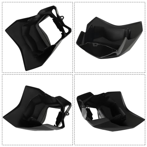 Silscvtt Black Headlight Cover Mask Replacement for Suzuki DR650SE 2002-2023 DR-Z400S 2002-2023 DR-Z400SM 2005-2023 DR200S 2015-2018 51811-29F50-019 by Silscvtt - Used condition - Image 7