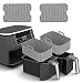 Produktbild 2 Stück Silikonform für Ninja Foodi Max Dual Zone Heißluftfritteuse AF400EU AF300EUWiederverwendbar 2 Stück Silikon Backmatte Airfryer Zubehör anstelle Airfryer Backpapier