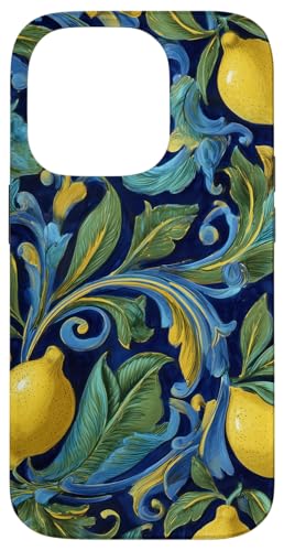 Lemon Vine Majolica nCVgX X}zP[X iPhone 14 Pro p