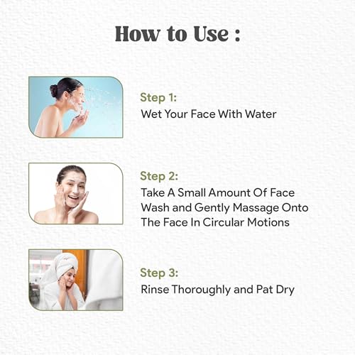 Image of LA'BANGERRY Neem & Aloe Vera Face Wash with Niacinamide | Acne & Oil Control, Visible Glow | For Men & Women, All Skin Types | 50ml x 2