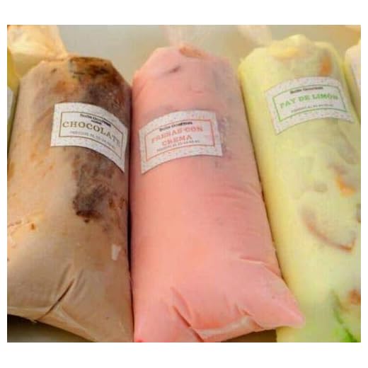 100 BOLSAS para HELADOS Bolis - 10×25 - Saborines hielitos ice pop bags soda • Parlato Ventures