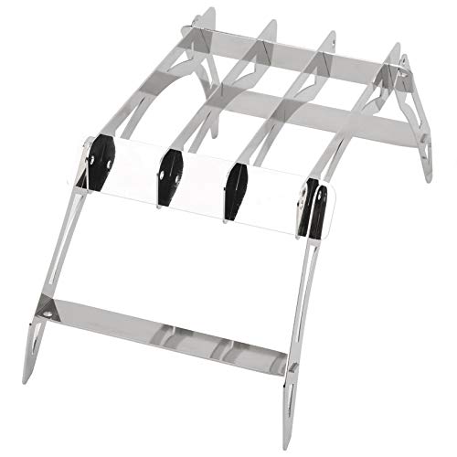 Support de cuisson compact pliable en acier inoxydable pour résoudre le manque de place en camping