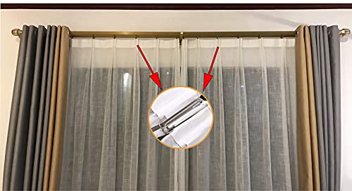 Adiyer 25-Pack Curtain Pleater Tape Hooks Long Neck Pleater Drapery Hooks Stainless Steel 4 Prongs Pinch Curtain Pleat Hook Clip , 7Cm Length #TOP5