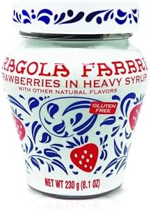 Fabbri Strawberries in Syrup, 8 ounce
