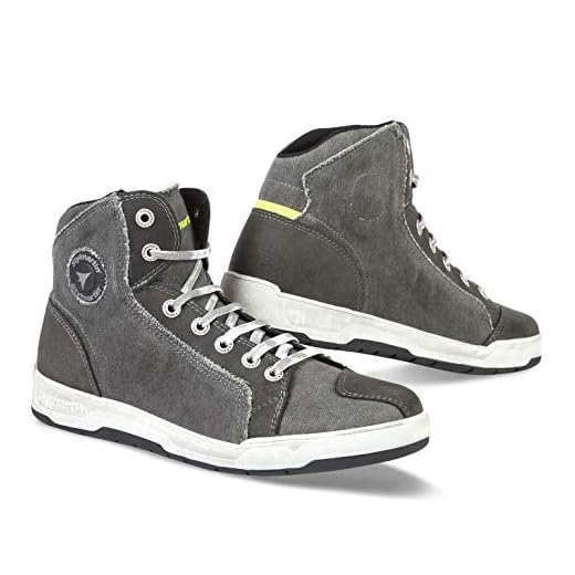 STYLMARTIN - Scarpe da moto Sunset, stile urban – colore antracite – taglia 41