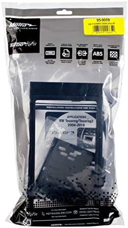 Metra 95-9009 Double DIN Installation Kit for 2004-Up VW Touareg Vehicles, Black image 5