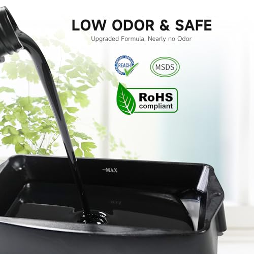 'GratKit Resina Rígida 8K para Impresoras 3D: Fotopolímero UV 405nm, Bajo Olor, Alta Precisión, 5000g Negro' - Fernando Cortés